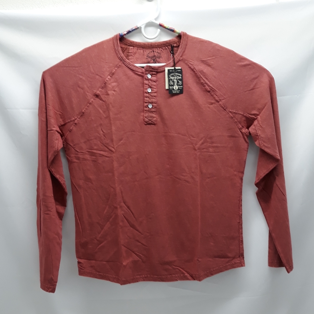 Lucky Brand Men's Soft Sweet Long Sleeve Henley D8